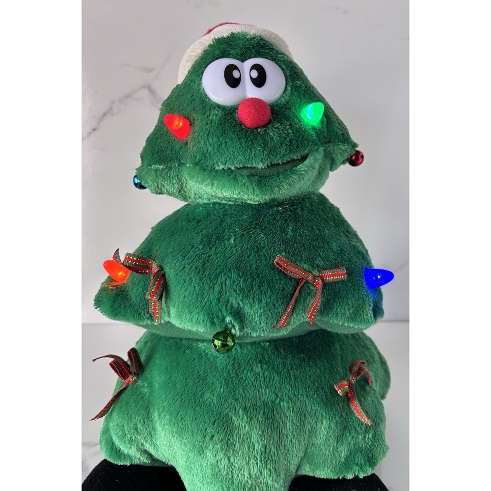 Sound N Light Animated Dancing Singing Plush Rockin Around the Christmas Tree